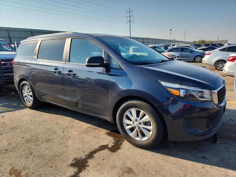 64572446 :رقم المزاد ، KNDMB5C17G6082376 vin ، 2016 Kia Sedona مزاد بيع