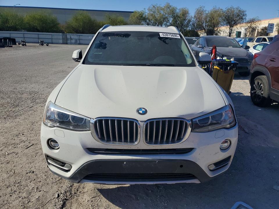 2015 Bmw X3 მანქანა იყიდება აუქციონზე, vin: 5UXWX9C57F0D57316, აუქციონის ნომერი: 63875606