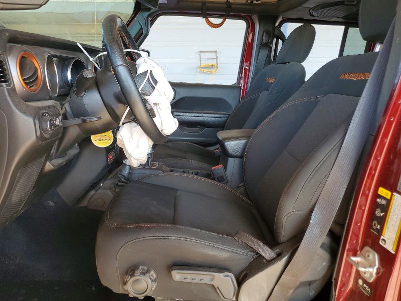 66119256 :رقم المزاد ، 1C6JJTEG6NL127843 vin ، 2022 Jeep Gladiator مزاد بيع