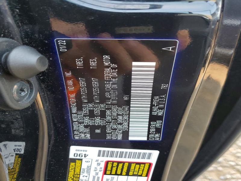 2022 Toyota Sienna მანქანა იყიდება აუქციონზე, vin: 5TDKRKEC8NS102440, აუქციონის ნომერი: 64773696