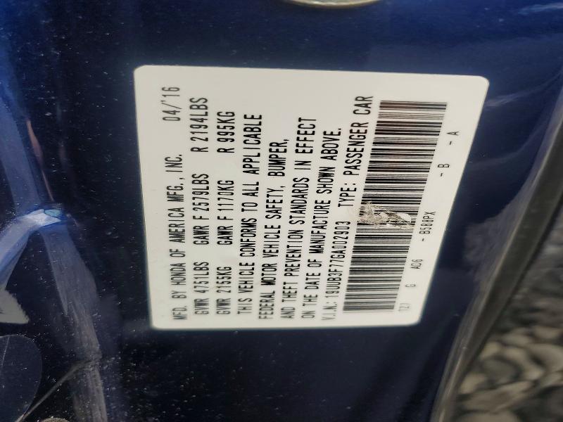 Продаж на аукціоні авто 2016 Acura Tlx, vin: 19UUB3F77GA002903, номер лоту: 65442746