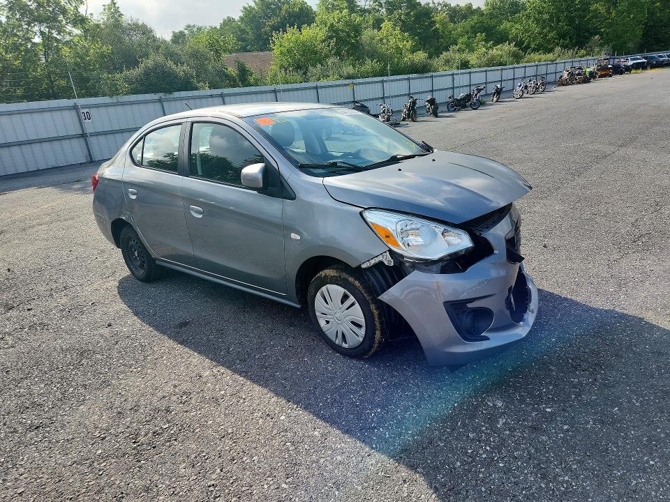2020 Mitsubishi Mirage მანქანა იყიდება აუქციონზე, vin: ML32F3FJ4LHF10761, აუქციონის ნომერი: 64114606