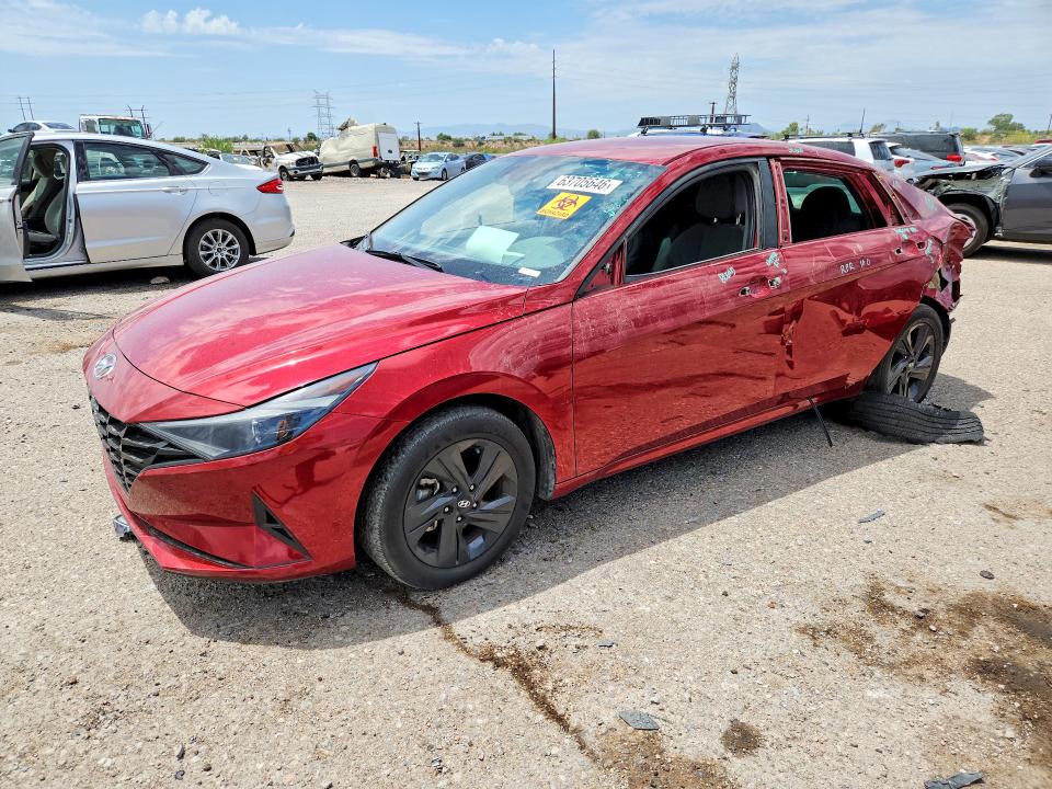 63705646 :رقم المزاد ، KMHLM4AG6PU600525 vin ، 2023 Hyundai Elantra مزاد بيع
