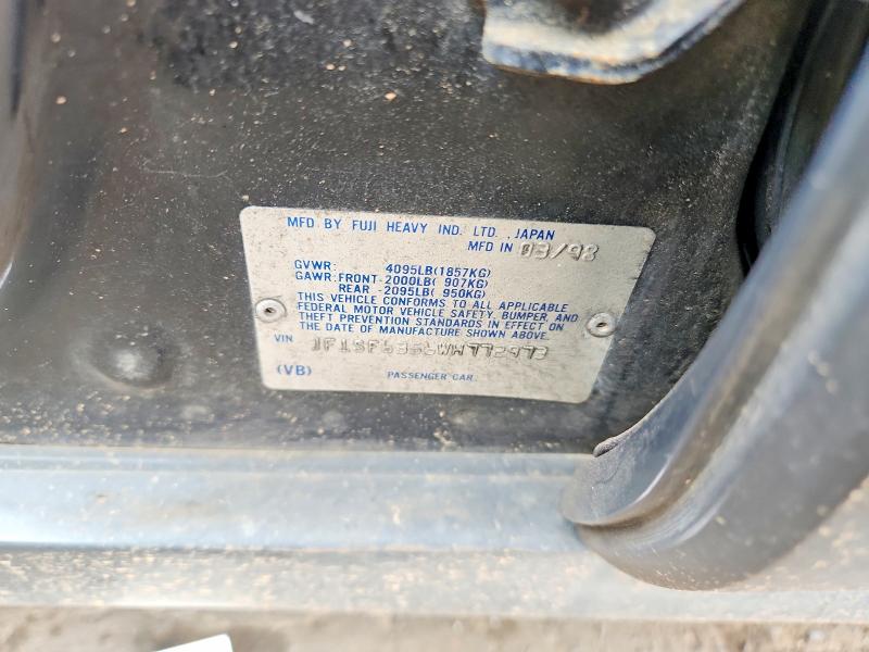 1998 Subaru Forester მანქანა იყიდება აუქციონზე, vin: JF1SF6356WH772973, აუქციონის ნომერი: 64562606
