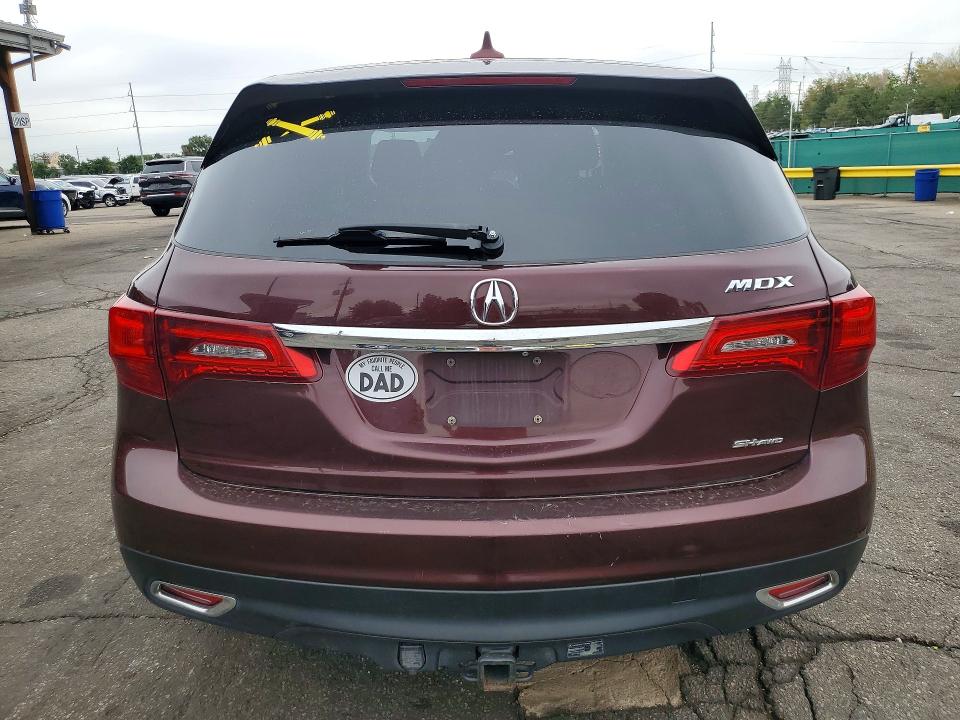 Aukcja sprzedaży 2015 Acura Mdx, vin: 5FRYD4H47FB015285, numer aukcji: 66837386
