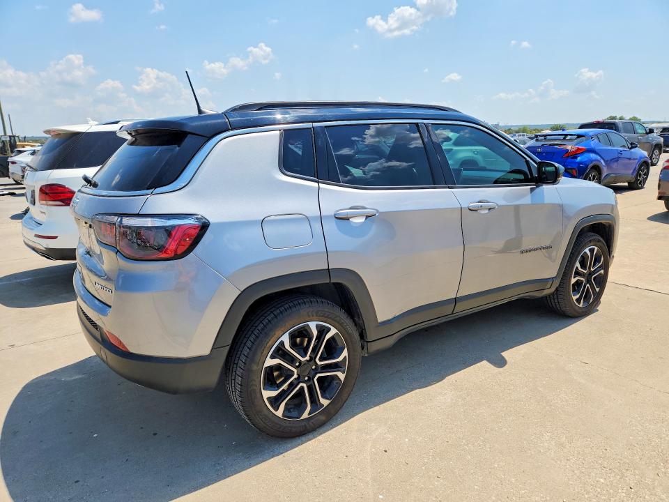 2022 Jeep Compass მანქანა იყიდება აუქციონზე, vin: 3C4NJDCB1NT210348, აუქციონის ნომერი: 67223076