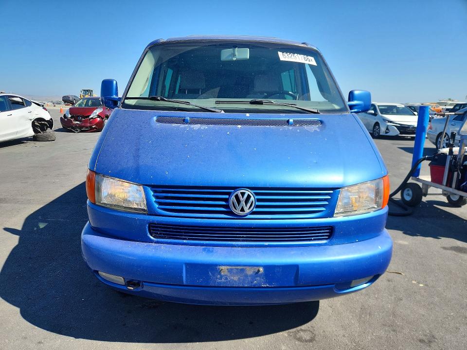63251786 :رقم المزاد ، WV2MB47011H137087 vin ، 2001 Volkswagen Eurovan مزاد بيع