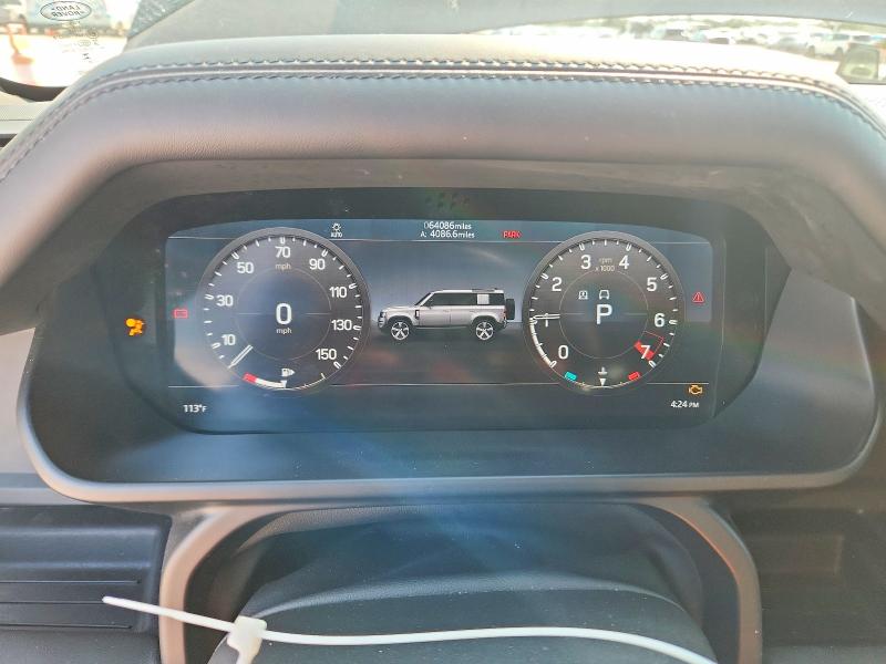 66636756 :رقم المزاد ، SALEX7EU4L2024874 vin ، 2020 Land Rover Defender مزاد بيع