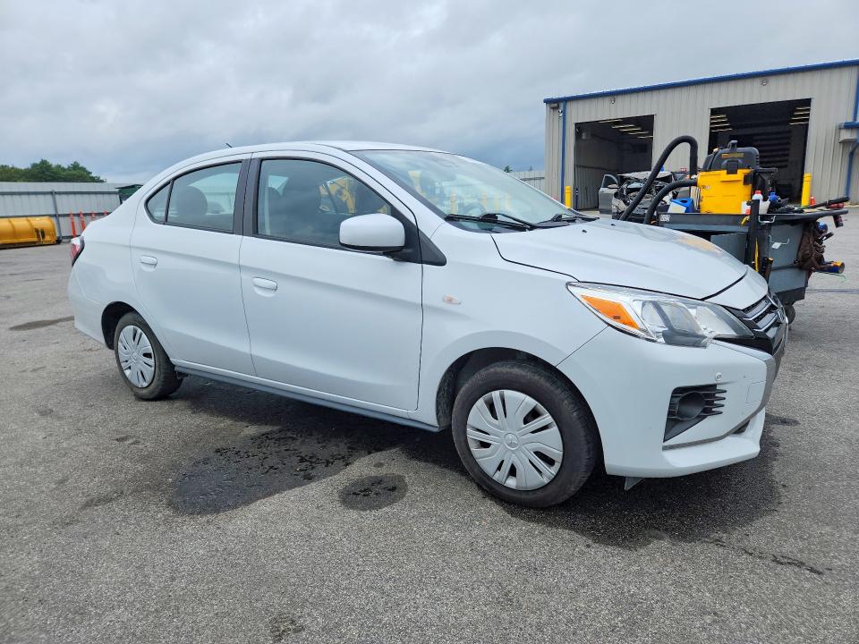 63180756 :رقم المزاد ، ML32FUFJ8NHF07953 vin ، 2022 Mitsubishi Mirage مزاد بيع