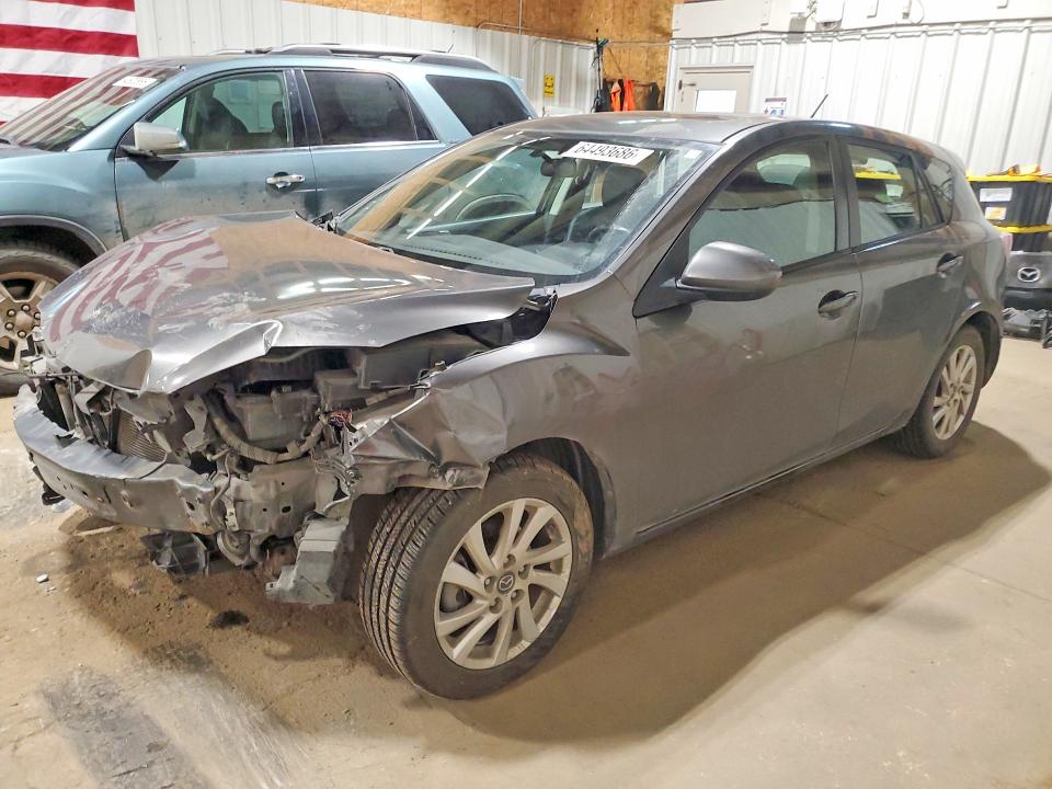 2013 Mazda 3 მანქანა იყიდება აუქციონზე, vin: JM1BL1MP5D1837792, აუქციონის ნომერი: 64493686