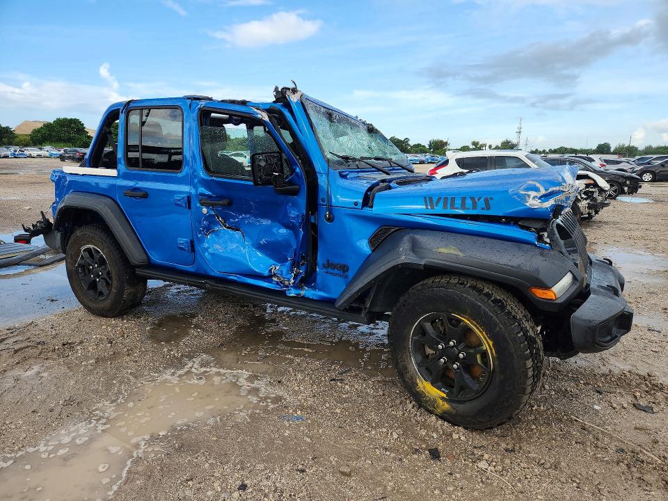 Продажа на аукционе авто 2021 Jeep Wrangler Unlimited, vin: 1C4HJXDN3MW730731, номер лота: 64259936