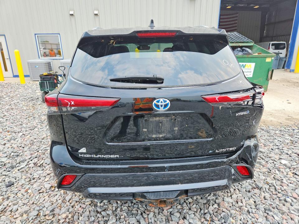 64333436 :رقم المزاد ، 5TDXBRCH2PS573326 vin ، 2023 Toyota Highlander Hybrid مزاد بيع