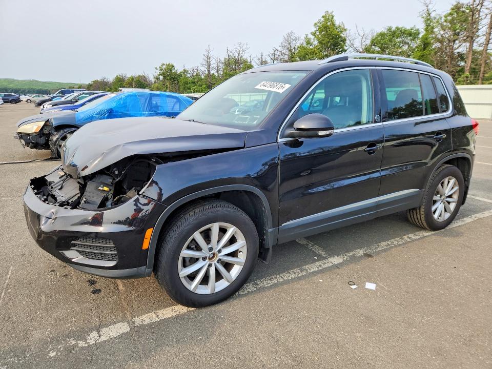 2017 Volkswagen Tiguan მანქანა იყიდება აუქციონზე, vin: WVGSV7AX2HK005632, აუქციონის ნომერი: 64296816