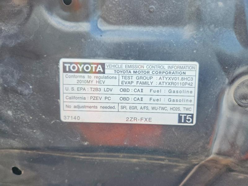 Продажа на аукционе авто 2010 Toyota Prius, vin: JTDKN3DU7A0223078, номер лота: 64157036