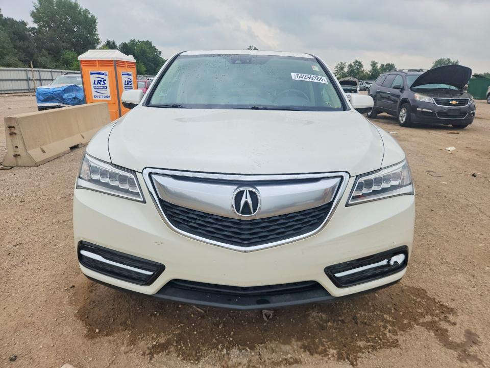 Auction sale of the 2015 Acura Mdx, vin: 5FRYD4H48FB028594, lot number: 64096386