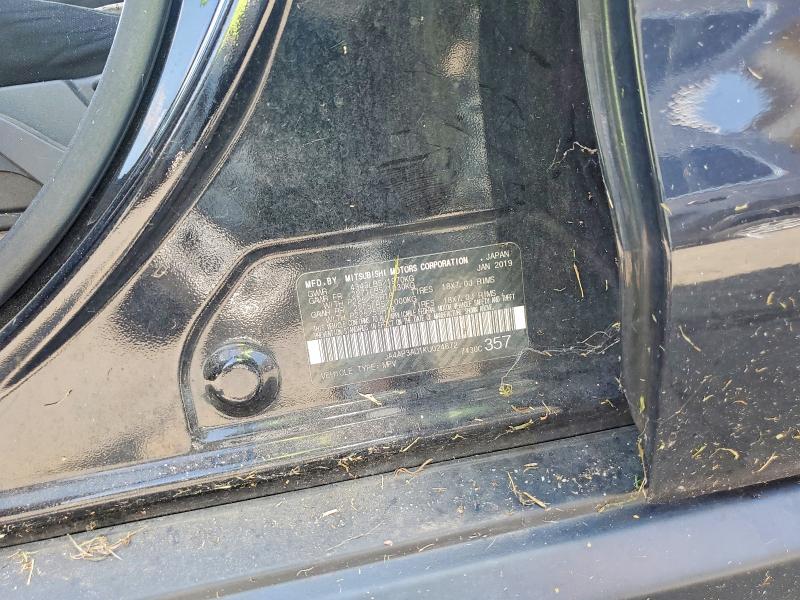 63780326 :رقم المزاد ، JA4AP3AU1KU024672 vin ، 2019 Mitsubishi Outlander Sport مزاد بيع
