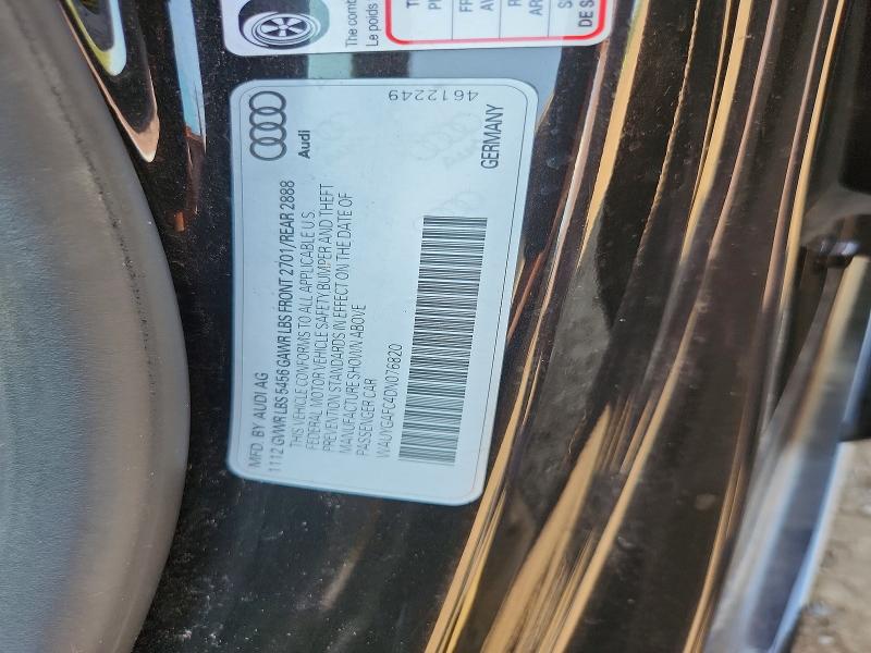 Продажа на аукционе авто 2013 Audi A7, vin: WAUYGAFC4DN076820, номер лота: 63446686