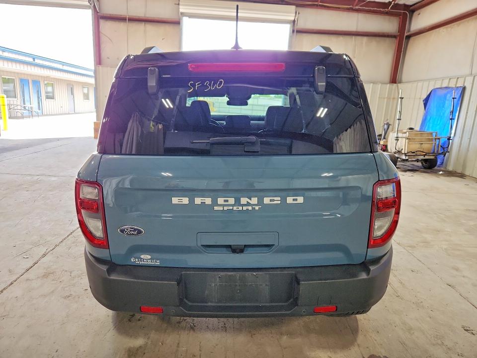 66460996 :رقم المزاد ، 3FMCR9C67NRE28822 vin ، 2022 Ford Bronco Sport مزاد بيع