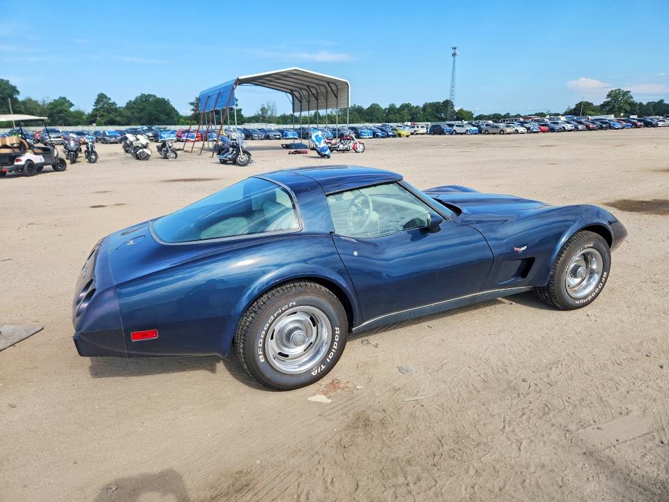 63898276 :رقم المزاد ، 1Z8789S448875 vin ، 1979 Chevrolet Corvette مزاد بيع