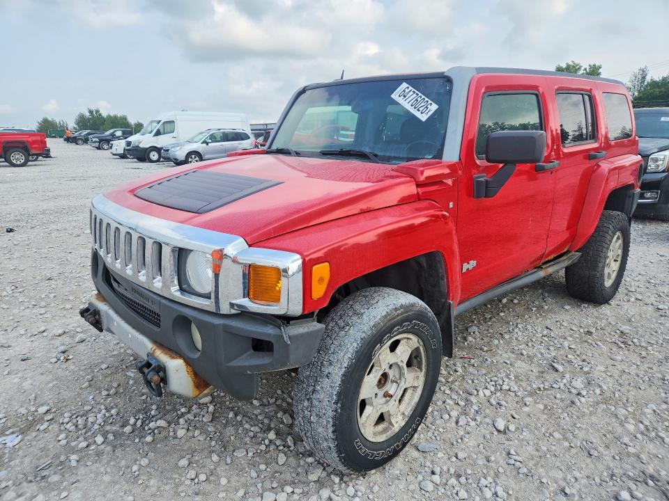 Продажа на аукционе авто 2009 Hummer H3, vin: 5GTEN13E398100203, номер лота: 64776026