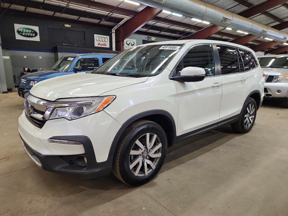 66919586 :رقم المزاد ، 5FNYF6H59KB046175 vin ، 2019 Honda Pilot مزاد بيع