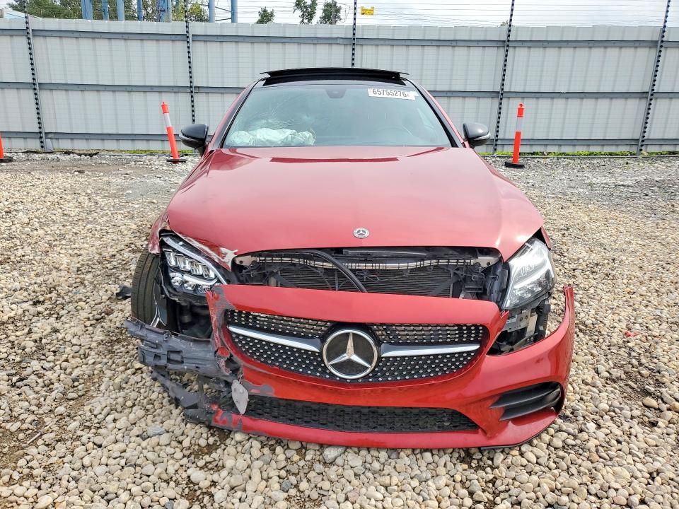 65755276 :رقم المزاد ، W1KWJ8DB3MG066305 vin ، 2021 Mercedes-benz C مزاد بيع