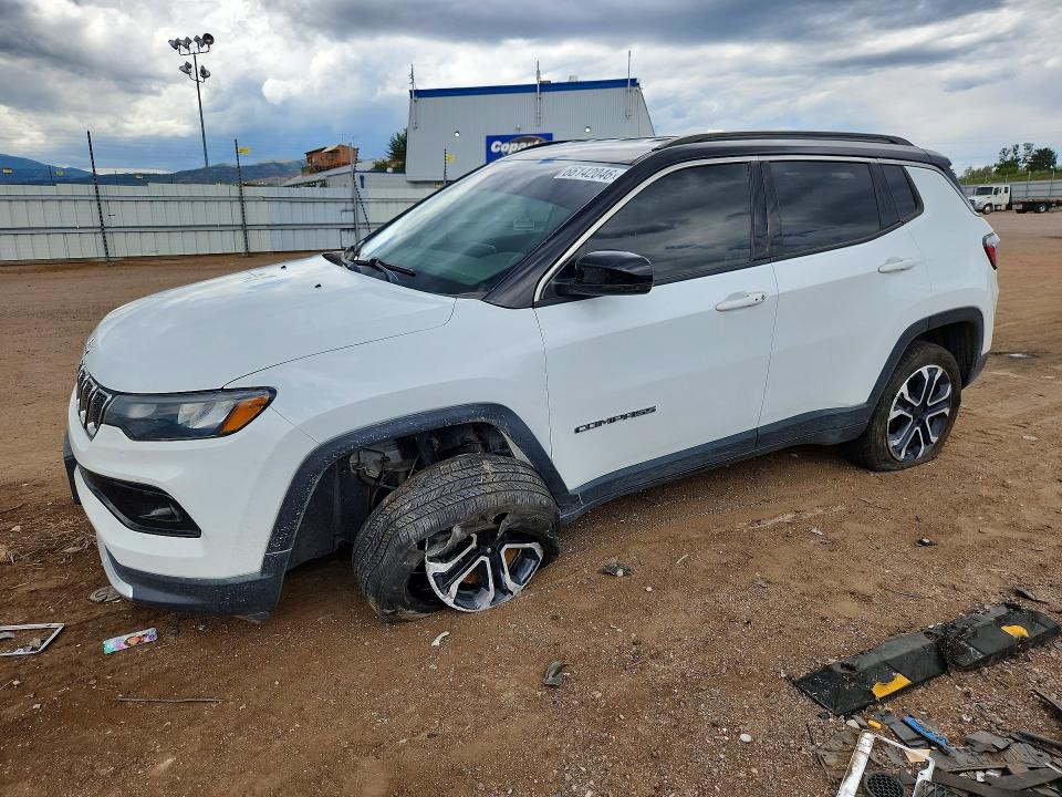 66142046 :رقم المزاد ، 3C4NJDCN8PT523233 vin ، 2023 Jeep Compass مزاد بيع