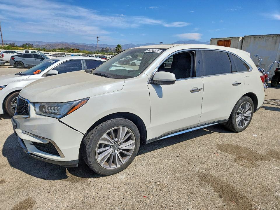 Aukcja sprzedaży 2017 Acura Mdx, vin: 5FRYD3H55HB007899, numer aukcji: 64896216