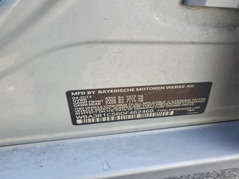 66262416 :رقم المزاد ، WBA3B1C56DF462468 vin ، 2013 Bmw 320 مزاد بيع