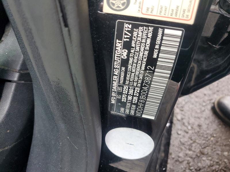 Продаж на аукціоні авто 2013 Mercedes-benz E, vin: WDDHF8JB0DA738712, номер лоту: 65132356