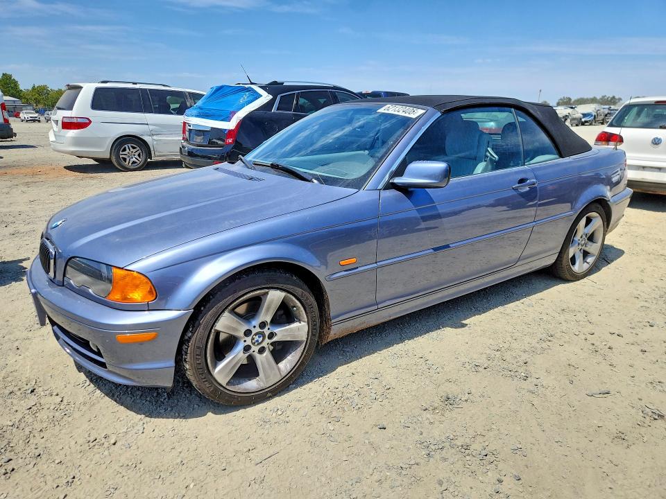 2002 Bmw 325 მანქანა იყიდება აუქციონზე, vin: WBABS33472JY42427, აუქციონის ნომერი: 62132406