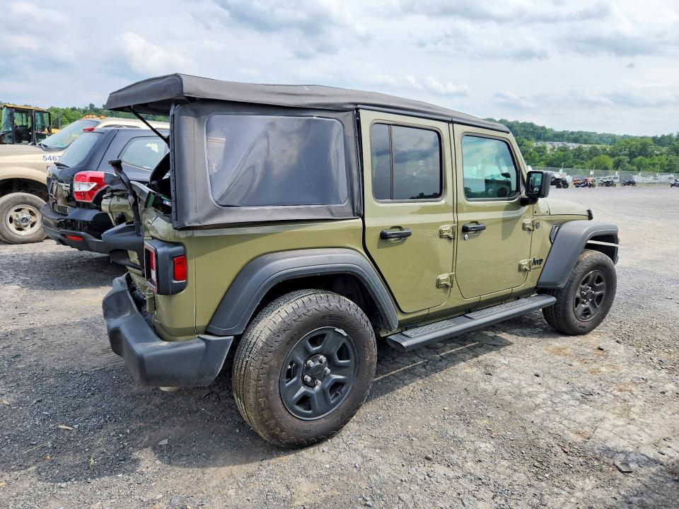 64965546 :رقم المزاد ، 1C4PJXDG5SW548958 vin ، 2025 Jeep Wrangler مزاد بيع
