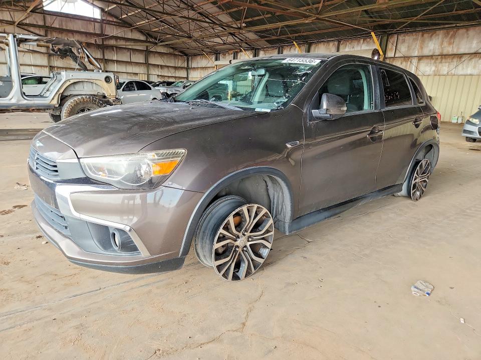 2017 Mitsubishi Outlander Sport მანქანა იყიდება აუქციონზე, vin: JA4AP3AU7HZ025675, აუქციონის ნომერი: 64715536