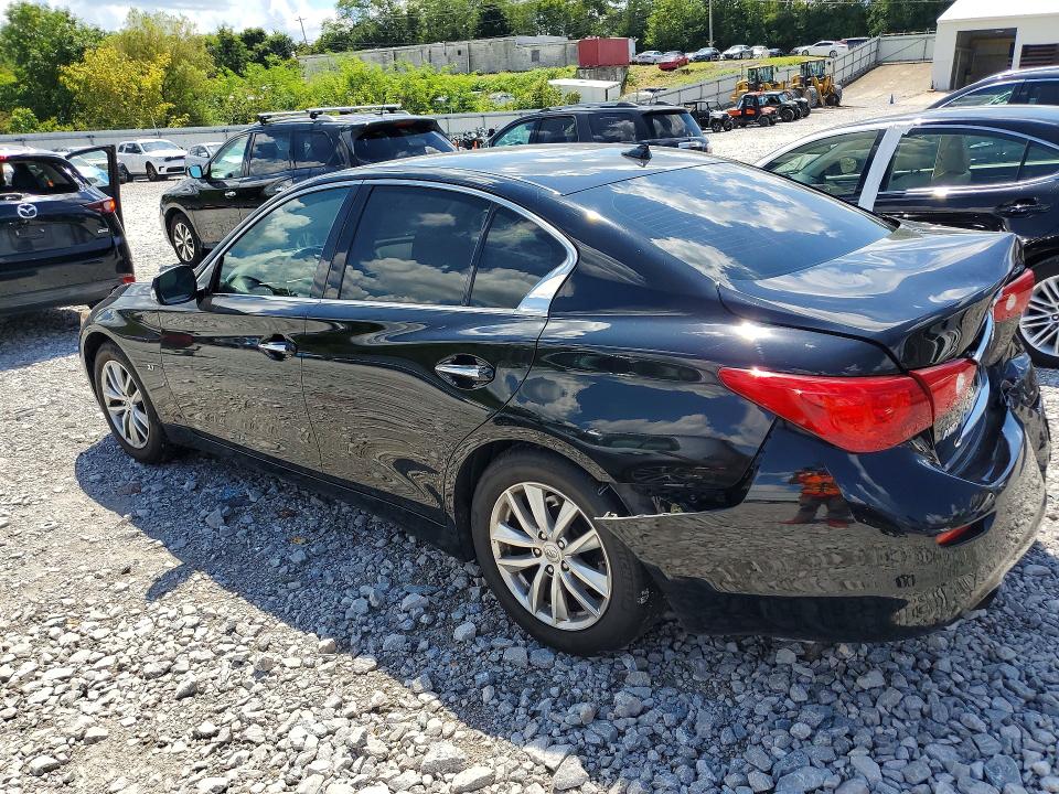 65820066 :رقم المزاد ، JN1BV7AR9FM402801 vin ، 2015 Infiniti Q50 مزاد بيع