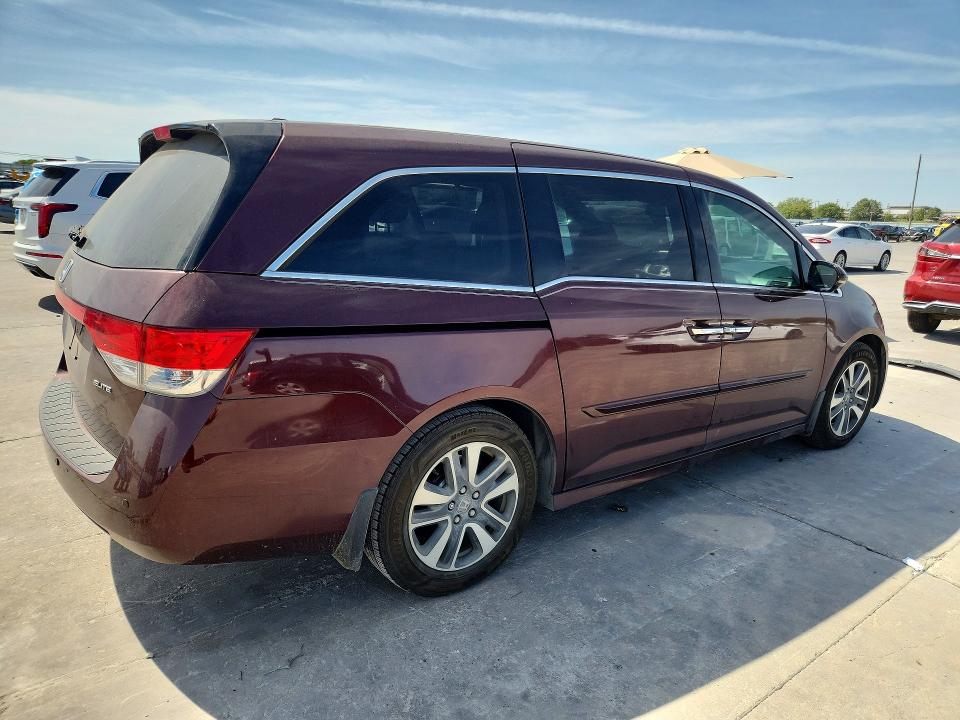 Auction sale of the 2014 Honda Odyssey, vin: 5FNRL5H9XEB111629, lot number: 65812266