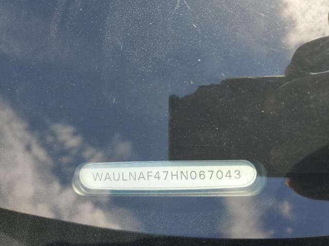 66207916 :رقم المزاد ، WAULNAF47HN067043 vin ، 2017 Audi A4 مزاد بيع