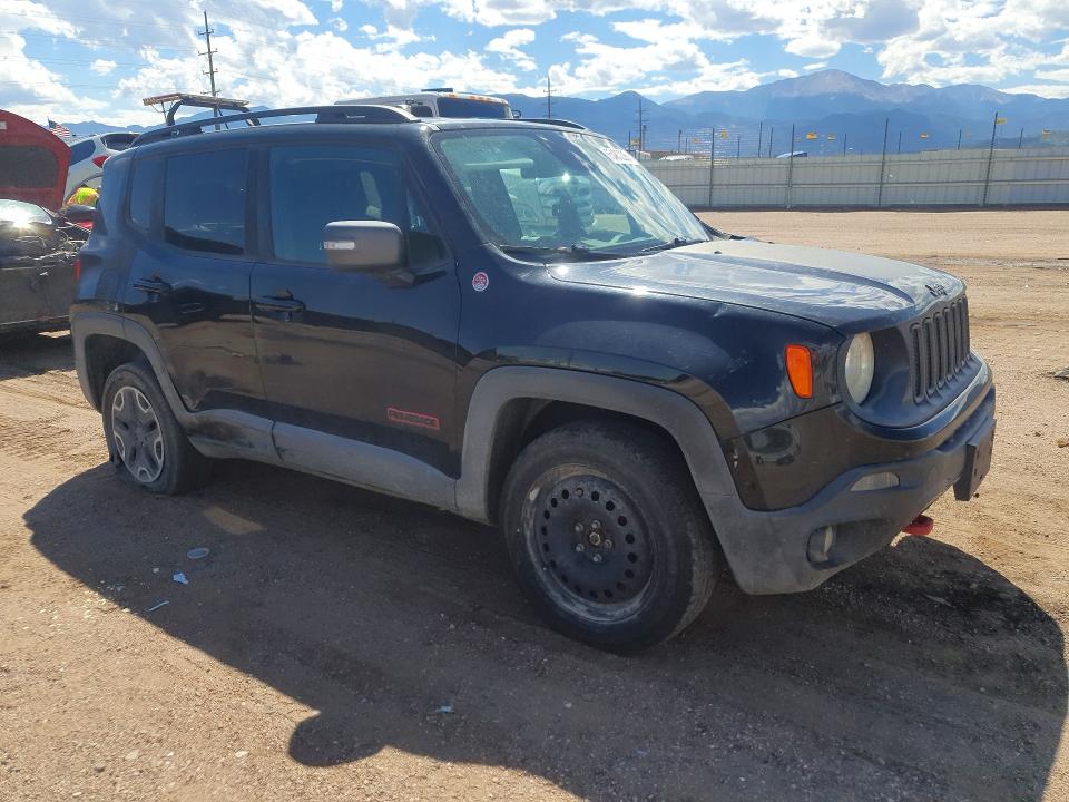 2016 Jeep Renegade მანქანა იყიდება აუქციონზე, vin: ZACCJBCTXGPD54737, აუქციონის ნომერი: 65483226