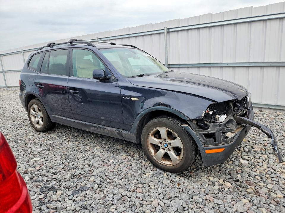 Aukcja sprzedaży 2007 Bmw X3, vin: WBXPC93447WJ01139, numer aukcji: 63858626
