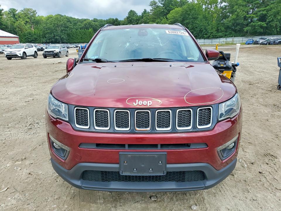 63882126 :رقم المزاد ، 3C4NJDBB0MT554690 vin ، 2021 Jeep Compass مزاد بيع