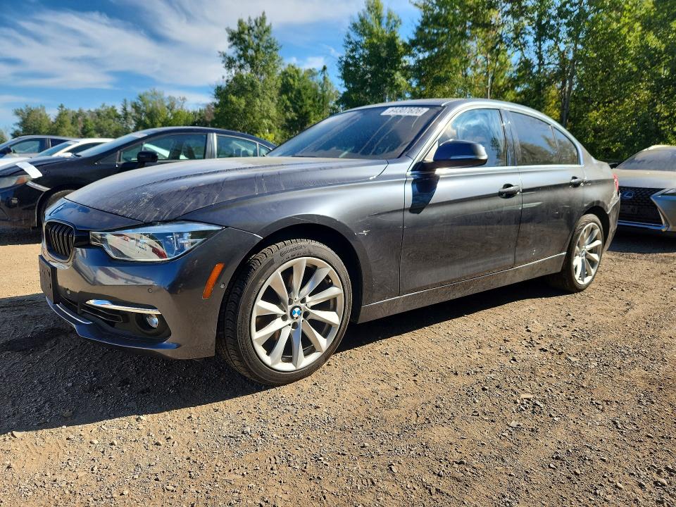 2017 Bmw 330 მანქანა იყიდება აუქციონზე, vin: WBA8D9G52HNU59894, აუქციონის ნომერი: 64307626