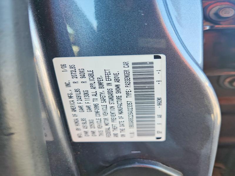 Продажа на аукционе авто 2006 Acura 3.2tl, vin: 19UUA66226A023357, номер лота: 64050426