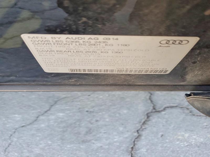 Aukcja sprzedaży 2014 Audi Q5, vin: WA1LFAFPXEA101144, numer aukcji: 66183936