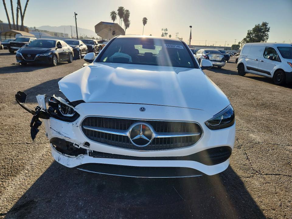 66562146 :رقم المزاد ، W1KAF4GB3SR252489 vin ، 2025 Mercedes-benz C مزاد بيع
