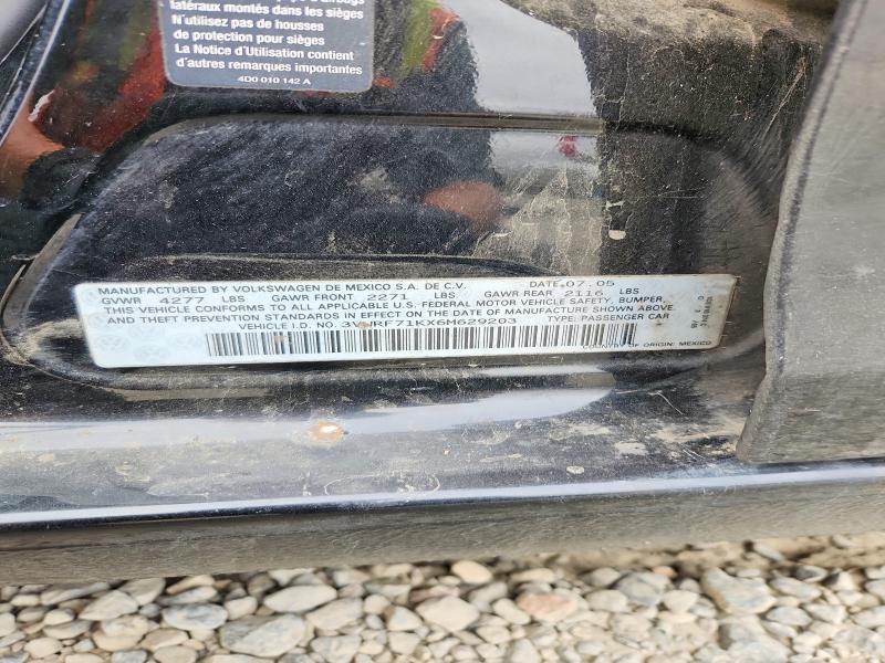Продаж на аукціоні авто 2006 Volkswagen Jetta, vin: 3VWRF71KX6M629203, номер лоту: 64372286