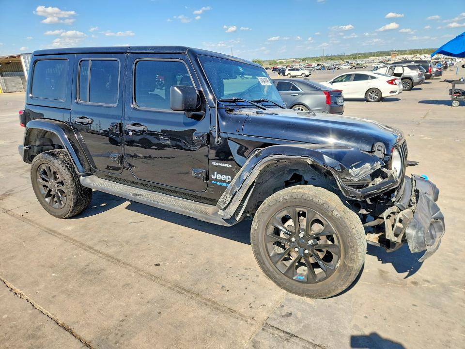 64841846 :رقم المزاد ، 1C4JJXP67NW229915 vin ، 2022 Jeep Wrangler Unlimited مزاد بيع