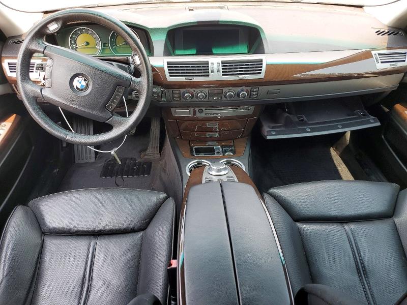 2007 Bmw 750 მანქანა იყიდება აუქციონზე, vin: WBAHN83597DT66565, აუქციონის ნომერი: 63806296