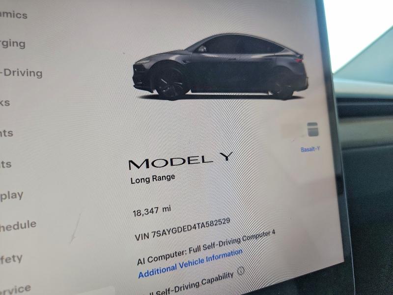 Продаж на аукціоні авто 2026 Tesla Model Y, vin: 7SAYGDED4TA582529, номер лоту: 63230286
