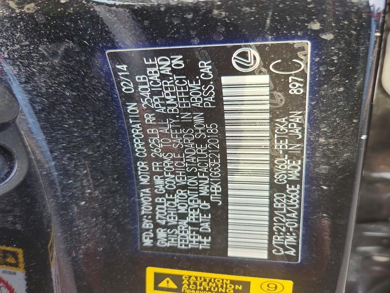 Aukcja sprzedaży 2014 Lexus Es, vin: JTHBK1GG3E2120185, numer aukcji: 63737466