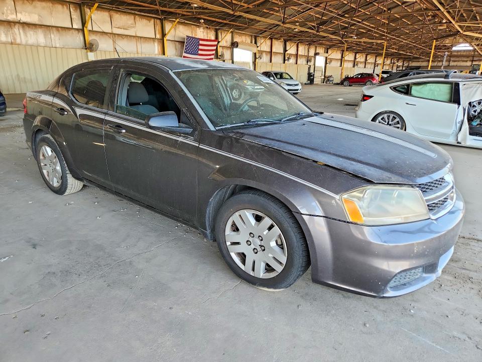 63689496 :رقم المزاد ، 1C3CDZAB7EN189928 vin ، 2014 Dodge Avenger مزاد بيع