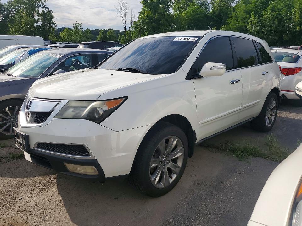 Продажа на аукционе авто 2012 Acura Mdx, vin: 2HNYD2H62CH520044, номер лота: 63182456